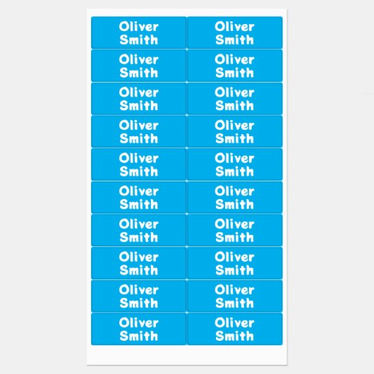 Waterdichte kinderopvang Camp School Kind Meisje J Labels (Vel)