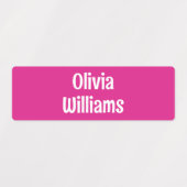 Waterdichte kinderopvang Camp School Kind Meisjes  Labels (Design 1)