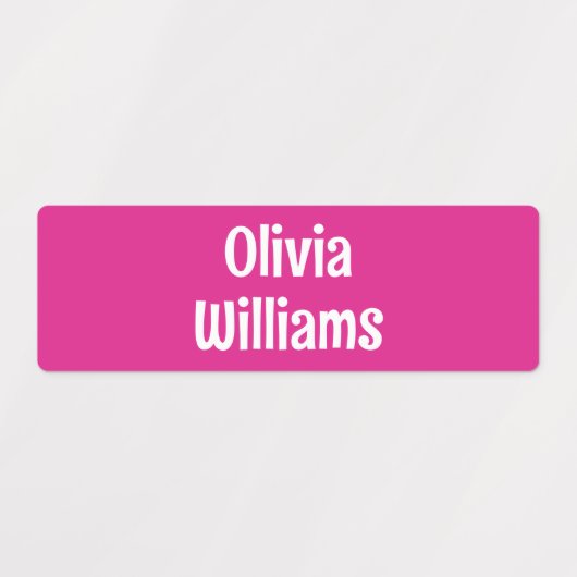 Waterdichte kinderopvang Camp School Kind Meisjes  Labels (Design 1)