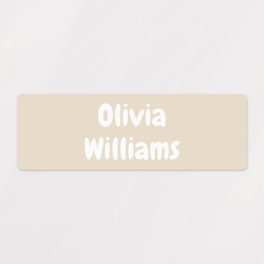 Waterdichte kinderopvang Terug naar School Kinder  Labels (Design 2)