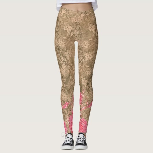 Waterdichte, Leopard & Aurora Leggings | Luxe Fit (Voorkant)