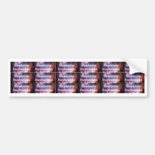 Waterdichte naamlabels voor kinderen voor school i bumpersticker