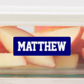 Waterdichte Namen Wit op Veelvoudige Kleuren Labels (Aangebracht)