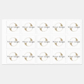 Waterdichte Stickers Bedrijf Logo Waterfles (Vel)