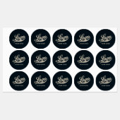 Waterdichte Stickers Business Logo Water Fles (Vel)