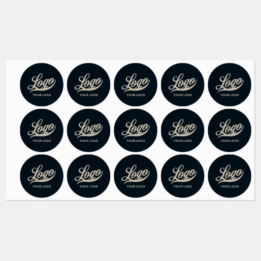 Waterdichte Stickers Business Logo Water Fles (Vel)