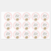 Waterdichte stickers voor kinderen met ijsje (Vel)