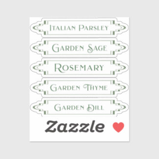 Waterdichte Stickers voor tuin- en tuinlabels