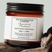 Waterdichte  Stijl Witte Cosmetica Jar Label Waterfles Etiket