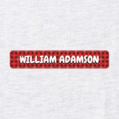 Waterdichte Stoffen Naamlabels Voor Kleding Met Pl Labels (Design 1)