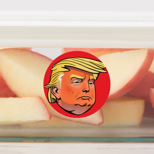 Waterdichte TRUMP-stickers Labels (Aangebracht)