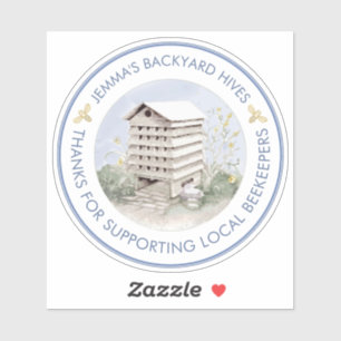 Waterdichte Venster of Auto Imker Honing Sticker