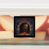 waterdichte vinyl Dark Dungeons sticker (Aangebracht)