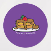 waterdichte vinyl pannenkoek schildpad sticker (Design 1)