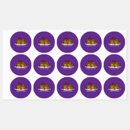 waterdichte vinyl pannenkoek schildpad sticker
