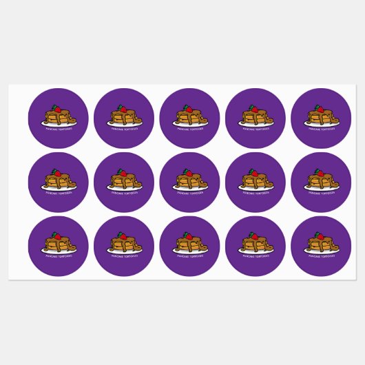 waterdichte vinyl pannenkoek schildpad sticker (Vel)
