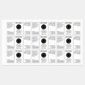 Waterdichte witte cosmetica druppelaar flesetiket labels (Vel)