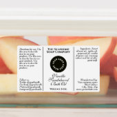 Waterdichte witte cosmetica druppelaar flesetiket labels (Aangebracht)