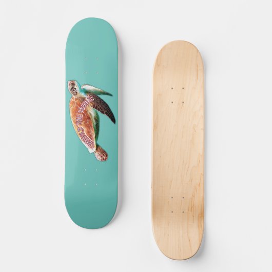 waterdier persoonlijk skateboard (Voorkant)