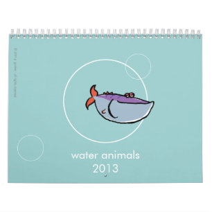 waterdieren 2013 - met uw eigen woorden kalender