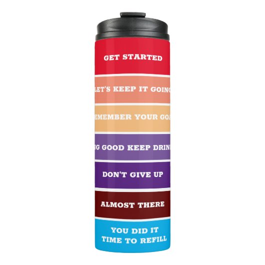 Waterdoelstellingen Thermosbeker (Voorkant)