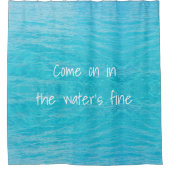 Waterdouchergordijn Douchegordijn (Voorkant)