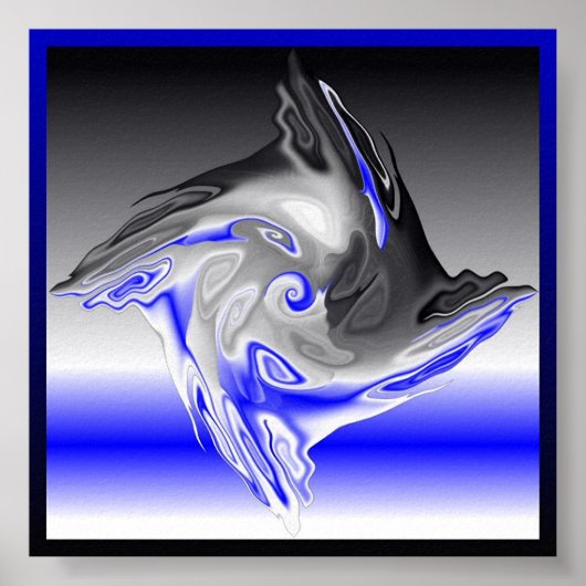 Waterdraai Poster (Voorkant)