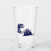 Waterdraak en monsterkrab glas (Voorkant)