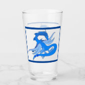 Waterdraak Glas (Voorkant)