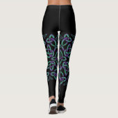 Waterdraak Keltisch Kruis Leggings (Achterkant)
