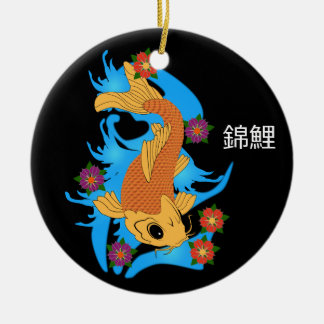 Waterdraak Koi Fish, siervisje Keramisch Ornament