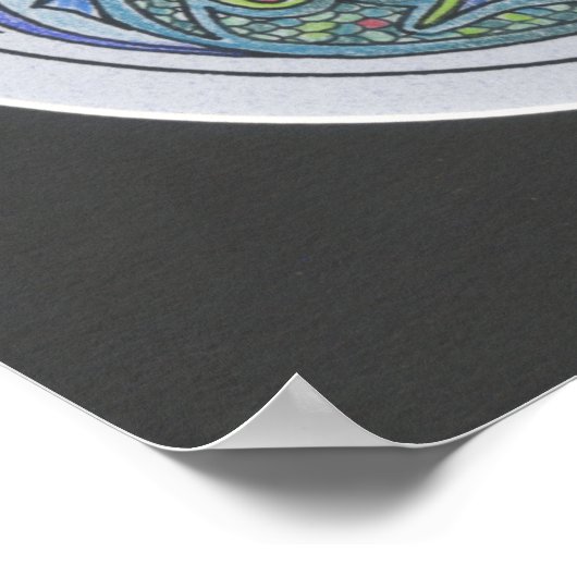 Waterdraak Poster (Hoek)