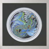 Waterdraak Poster (Voorkant)