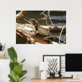 Waterdraak Poster (Thuiskantoor)