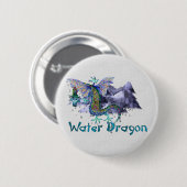 Waterdraak Ronde Button 5,7 Cm (Voorkant /achterkant)
