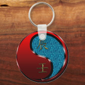 Waterdraak Sleutelhanger (Achterkant)