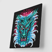 Waterdraak Vierkante Klok (Hoek)