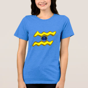 WATERDRAGER /GOUDEN STERRENBEELD VERJAARDAGSJEWEL Tri-Blend SHIRT