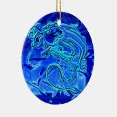 Waterdrakenversiering Keramisch Ornament (Rechts)