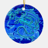 Waterdrakenversiering Keramisch Ornament (Voorkant)