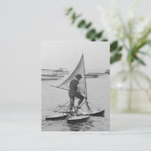 Waterdriewieler Briefkaart (Staand voorkant)