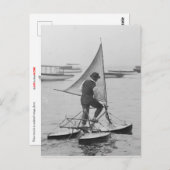 Waterdriewieler Briefkaart (Voorkant / Achterkant)