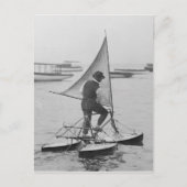 Waterdriewieler Briefkaart (Voorkant)