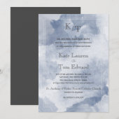 Waterdromen | huwelijksuitnodiging kaart (Voorkant / Achterkant)