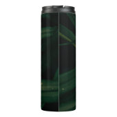 WATERDROPEN OP GROENE LEZEN THERMOSBEKER (Achterkant)