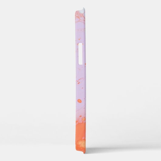 WATERDROPEN OP RODE OPPERVLAK Case-Mate iPhone CASE (Achterkant / Rechts)