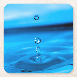 Waterdruplet Kartonnen Onderzetters