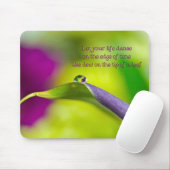 Waterdruplet Muismat (Met muis)