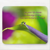 Waterdruplet Muismat (Voorkant)