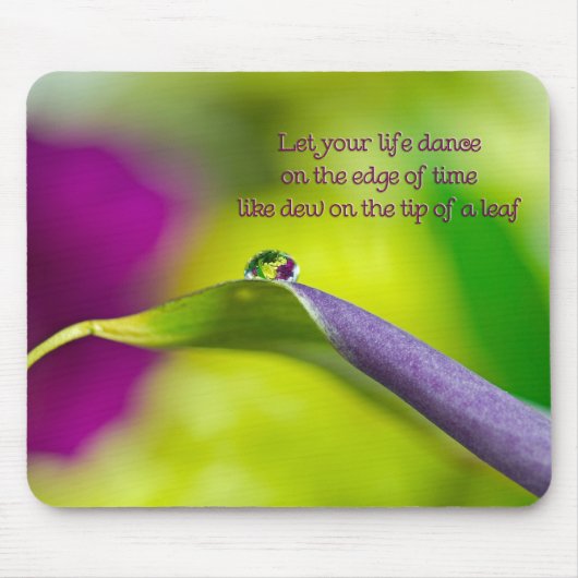 Waterdruplet Muismat (Voorkant)